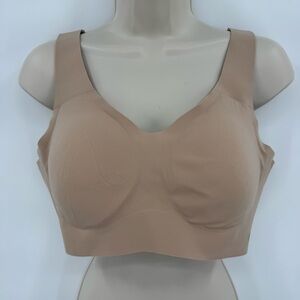 Honeylove Seamless Support Wireless Bra Beige XL Style LWBR0101